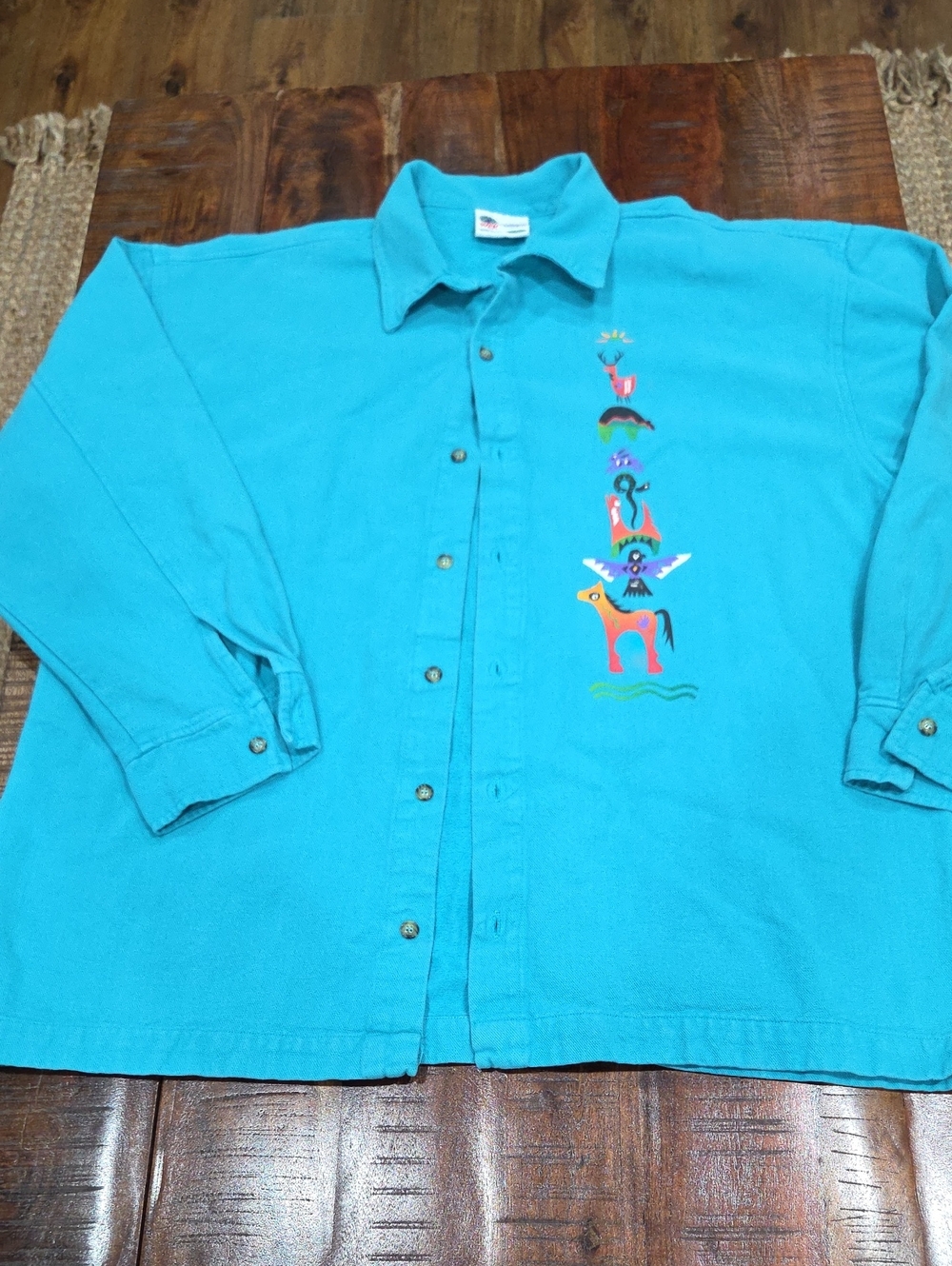 Vintage Native American WEK Long Sleeve Shirt